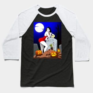 A Date for Halloween - TPween22 Baseball T-Shirt